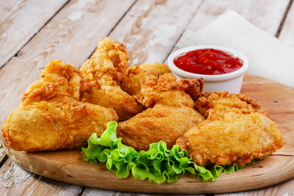 <b>A flavorful and an extra crispy fried chicken</b>